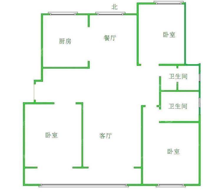 颐和荣盛华府（北区）3室2厅2卫139㎡