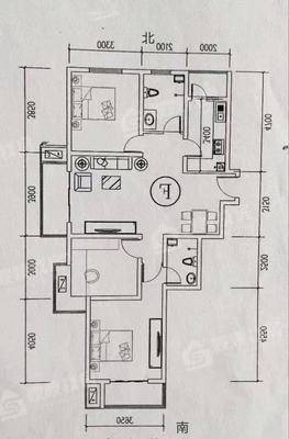 一世界回迁1-153室2厅2卫127㎡
