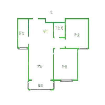 流津时代北区（6）2室2厅1卫93㎡