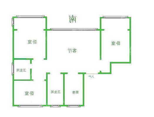 天成岭秀岭贤府3室2厅2卫126㎡