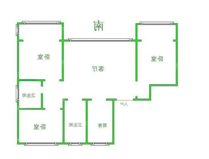 天成岭秀岭贤府3室2厅2卫126㎡
