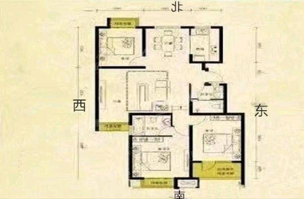 荣盛阿尔卡迪亚新儒苑3室2厅2卫113㎡