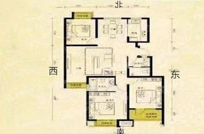 荣盛阿尔卡迪亚新儒苑3室2厅2卫113㎡