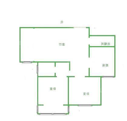 凤凰城（A区）2室2厅1卫90㎡