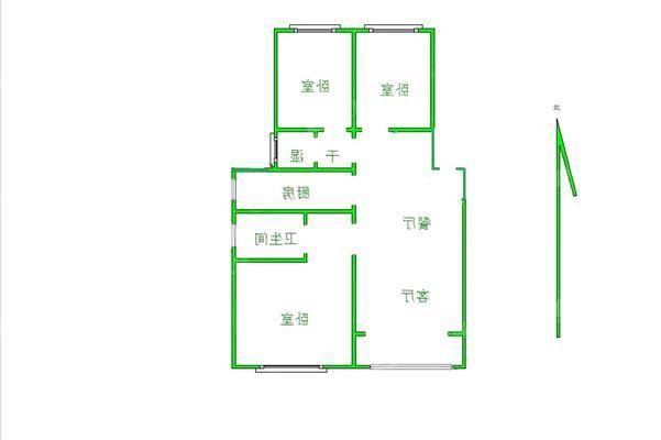 荣盛君兰苑3室2厅2卫103㎡
