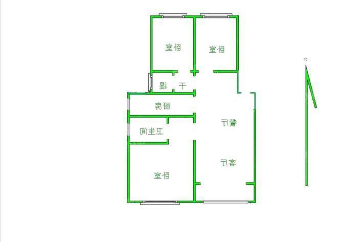 荣盛君兰苑3室2厅2卫103㎡