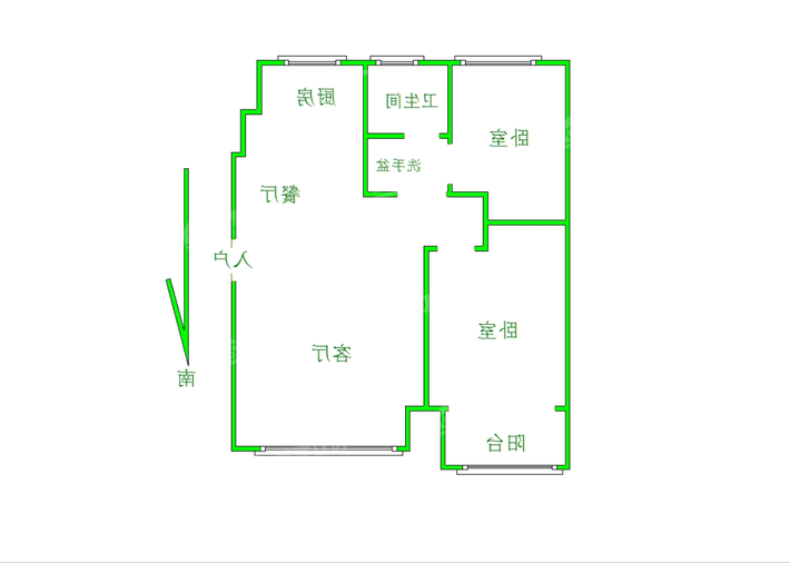 阿尔卡迪亚锦绣天地B区2室2厅1卫81㎡