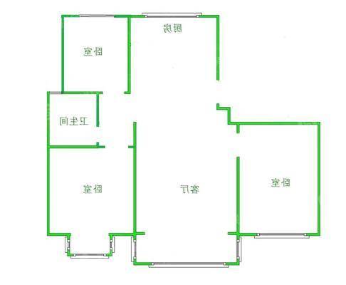印象青城3室2厅1卫123㎡