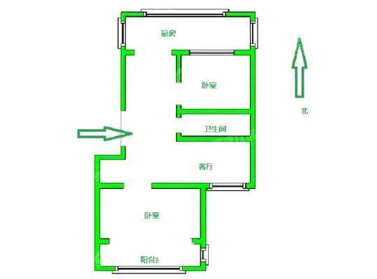 大化生活（三区）2室2厅1卫70㎡
