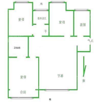 阿尔卡迪亚锦绣天地B区3室2厅2卫94㎡