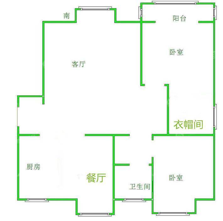 荣盛香堤荣府3室2厅2卫112㎡