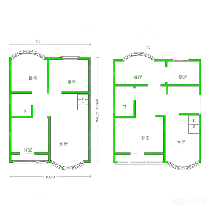 华西北区4室2厅2卫188㎡