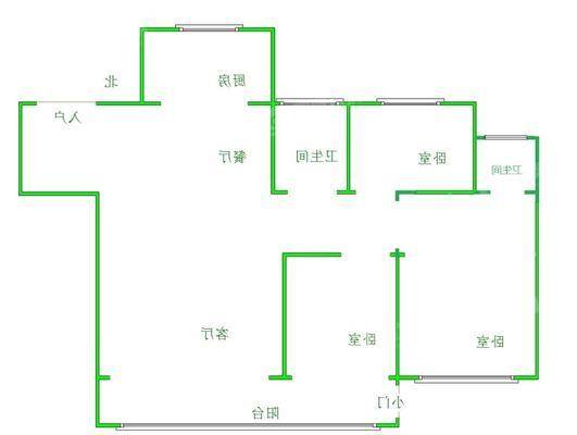 吾悦华府3室2厅2卫123㎡