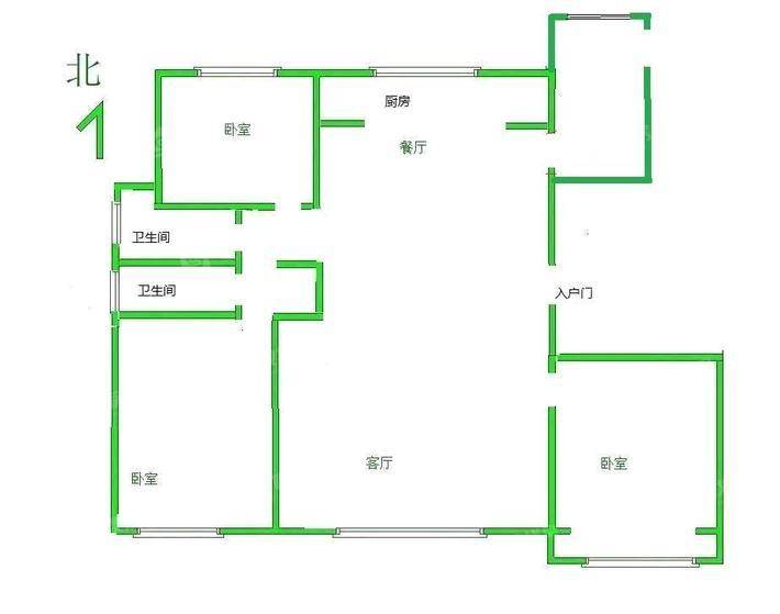 吉祥天著4室2厅2卫164㎡