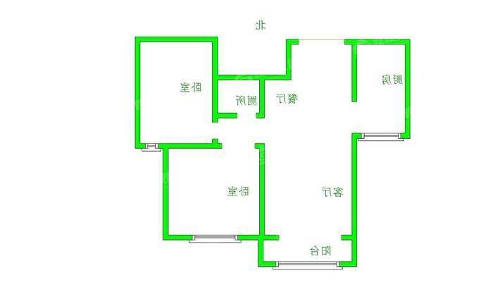 流津时代南区（9）2室2厅1卫91㎡