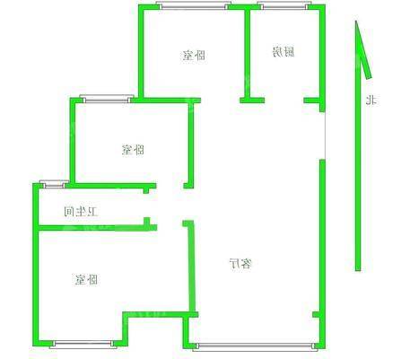 荣盛香堤荣府3室2厅1卫104㎡