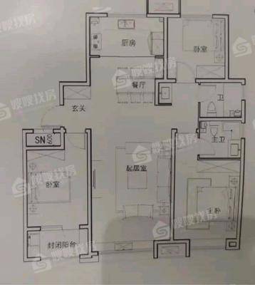 大运河新村（安运佳苑）3室2厅2卫123㎡