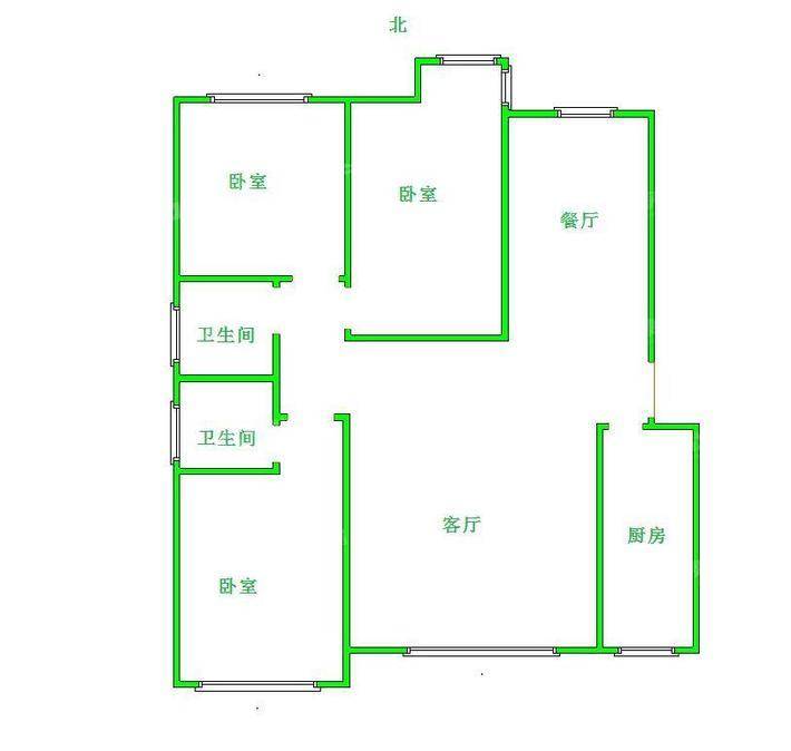 贻成御景狮城3室2厅2卫140㎡