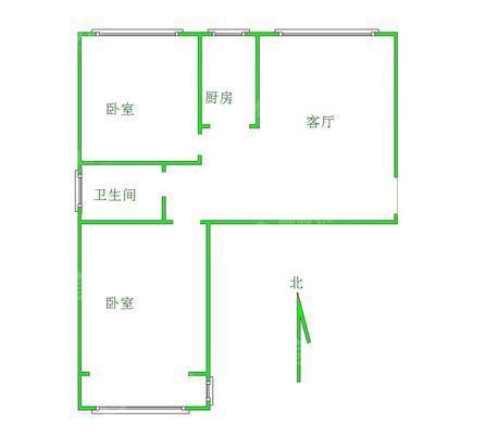 御宇国际一期（秀瑞苑）2室2厅1卫87㎡