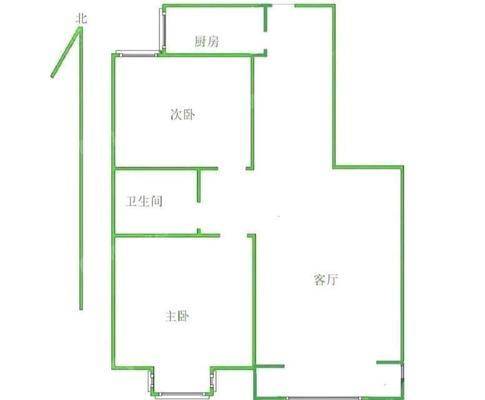 保利花园2室2厅1卫92㎡