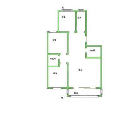 佳境绿之园3室2厅2卫108㎡