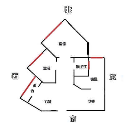 石化新村（炼油厂）2室2厅1卫77㎡