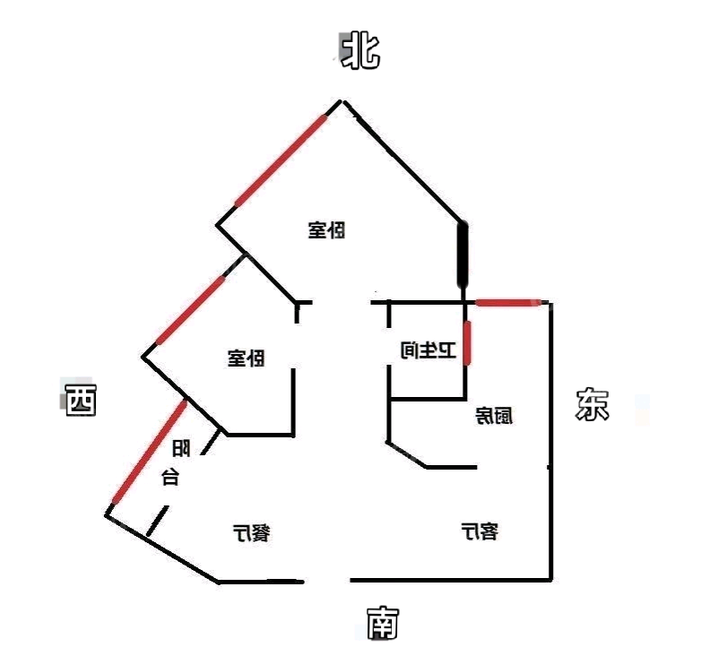 石化新村（炼油厂）2室2厅1卫77㎡