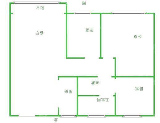 吾悦华府3室2厅1卫96㎡