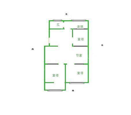 富苑小区3室2厅1卫109㎡