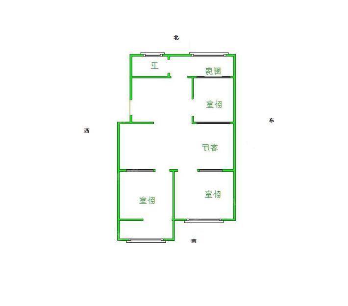 富苑小区3室2厅1卫109㎡
