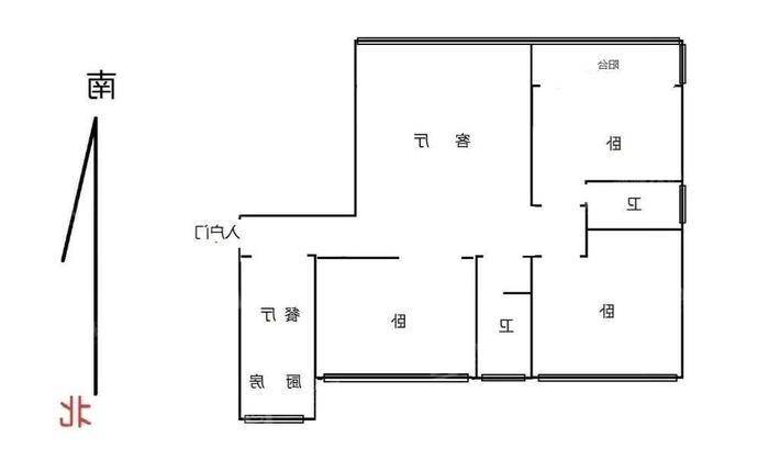 禧福荷堂C区3室2厅2卫118㎡