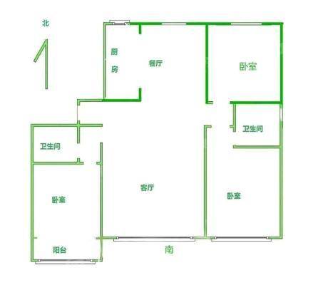 天成熙园三期3室2厅2卫115㎡