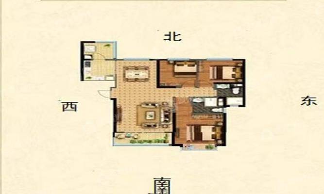 恒大城（商品房）3室2厅2卫125㎡