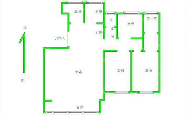 颐和新园4室2厅2卫144㎡
