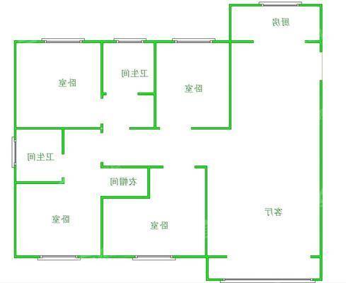 保利拉菲公馆4室2厅2卫142㎡