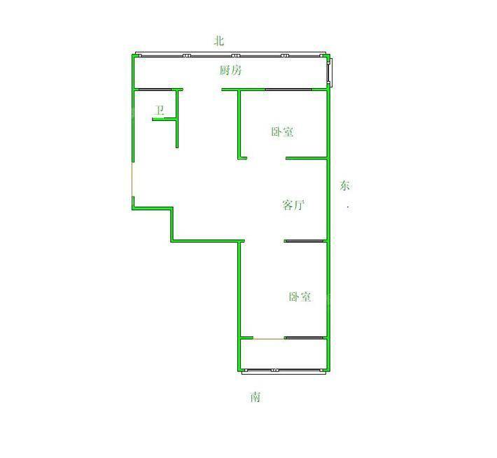建安宿舍楼（光明小学附近）2室1厅1卫67㎡