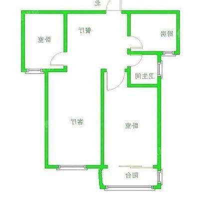 万泰丽景东区2室2厅1卫87㎡