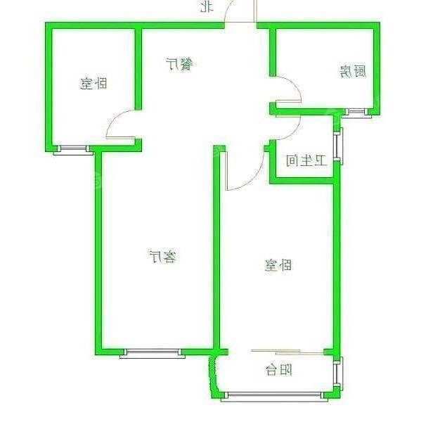 万泰丽景东区2室2厅1卫87㎡