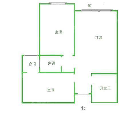 贻成御景狮城2室2厅1卫92㎡