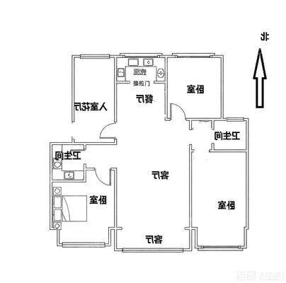 信友城市之光3室2厅2卫137㎡