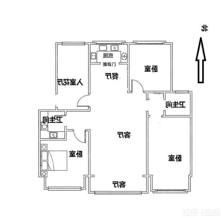 信友城市之光3室2厅2卫137㎡
