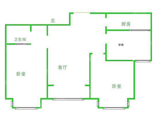 嘉禾一方二期2室2厅2卫103㎡
