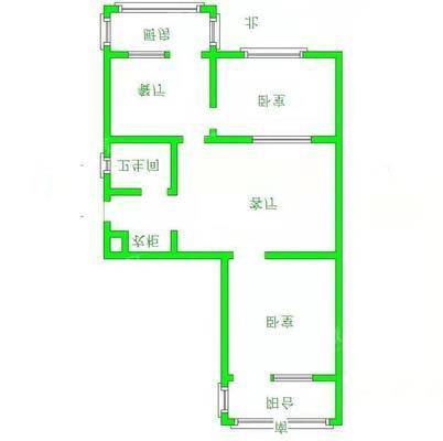 一针宿舍2室1厅1卫67㎡