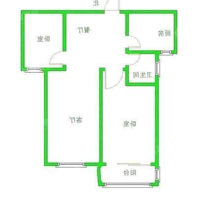 万泰丽景东区2室2厅1卫87㎡