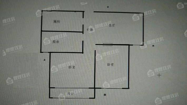 百合世嘉2室2厅1卫81㎡
