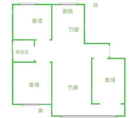 颐和尚城四区3室2厅1卫104㎡