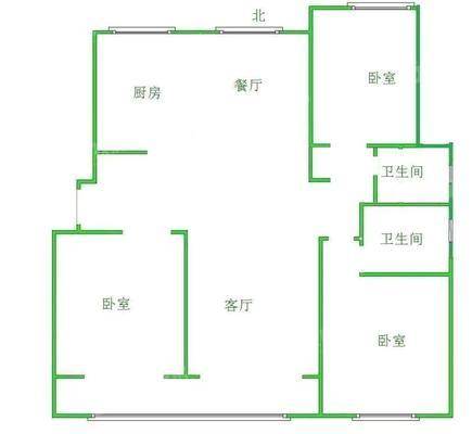 颐和荣盛华府（北区）3室2厅2卫138㎡