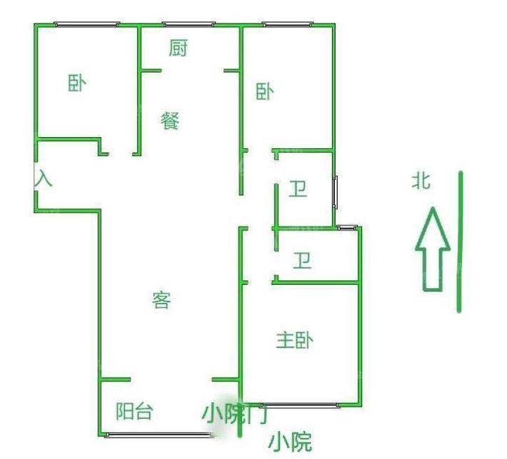 阳光城翡丽公园3室2厅2卫119㎡