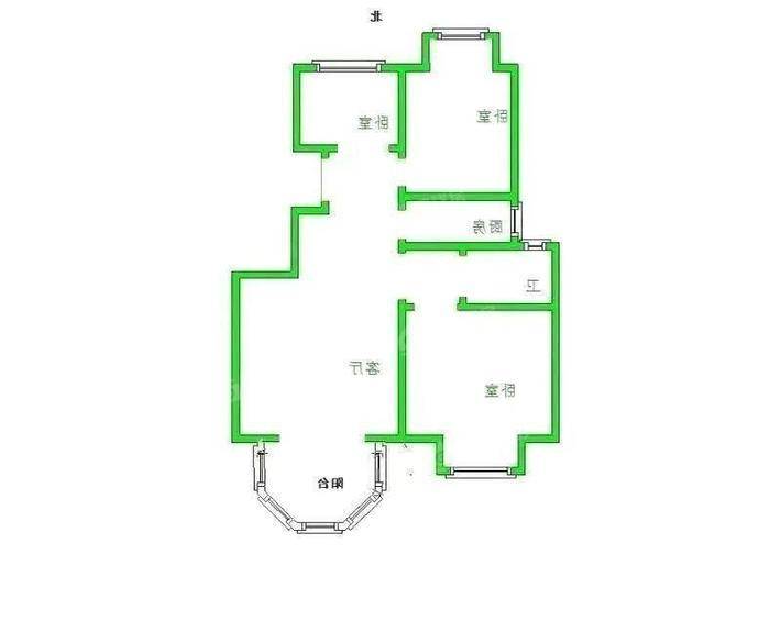泰和世家（南区）3室2厅1卫96㎡