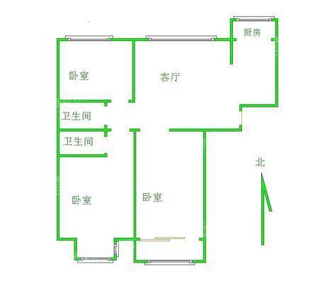 颐和文园西院3室2厅2卫135㎡